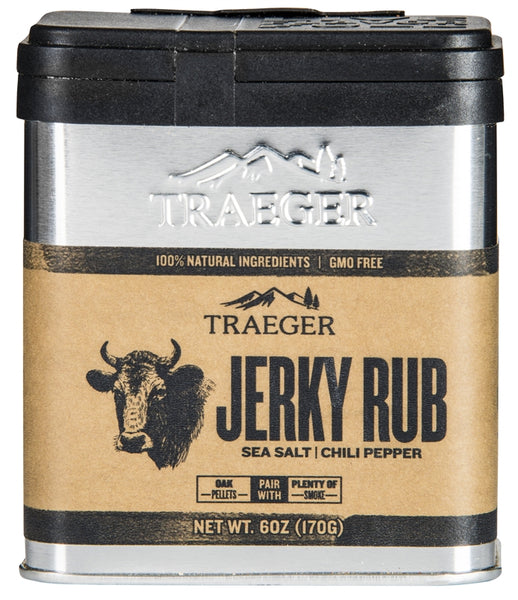 Traeger SPC177 Jerky Rub, 6 oz, Tin