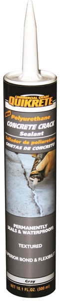 Quikrete 8620-17 Crack Sealant, Gray, 10.1 oz Caulking Tube