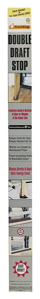 Frost King DDS1 Double Draft Stop, Fabric, Brown