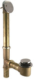 Keeney 612RB Bath Drain Assembly, Brass, Chrome