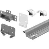 Prime-Line R7125 Drawer Track Kit, Undermount Mounting, Galvanized Steel, Purple