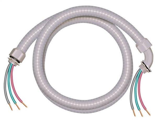 Southwire 55189301 Flexible Whip, 10 AWG Cable, Copper Conductor, THHN Insulation