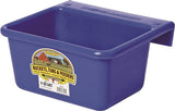 Little Giant MF6BLUE Hook Over Feeder, 6 qt Volume, DuraFlex Plastic, Blue