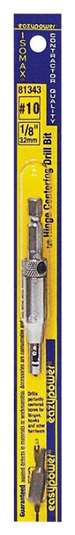 EAZYPOWER 81343 Hinge Centering Drill Bit, 1-8 in Dia, Hinge Centering Bit