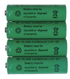 Boston Harbor 24184 Battery, 1.2 V Battery, 800 mAh, AA Battery, Nickel-Metal Hydride Battery Series