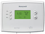 Honeywell RTH2410 Series RTH2410B1019 OG Programmable Thermostat, 24 V, 40 to 99 deg F Control, Backlit Display