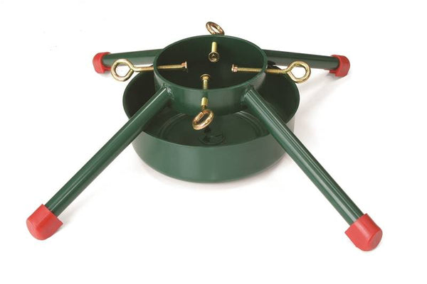 National Holidays 7304 Natural Tree Stand, Steel, Green, Powder-Coated