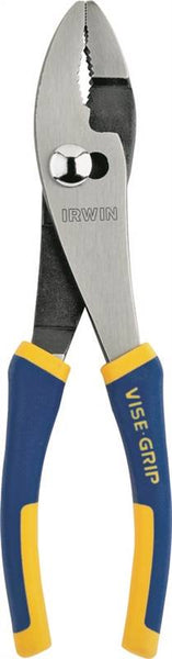 IRWIN 2078408 Slip Joint Plier, 8 in OAL, 1 in Jaw Opening, ProTouch Handle, 1-11/32 in W Jaw, 1-5/16 in L Jaw