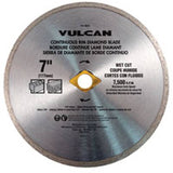 Vulcan 932971OR Continuous Diamond Blade, 7 in Dia, 7/8 in Arbor