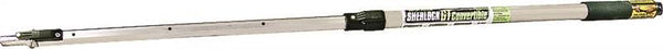 WOOSTER SHERLOCK GT R090 Extension Pole, 2 to 4 ft L, Aluminum/Fiberglass