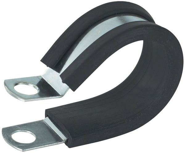 GB PPR-1500 Insulated Clamp, 3-8 in Max Bundle Dia, Rubber-Steel, Black