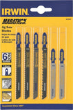 Blade Jigsaw T-shank Asst 6pc