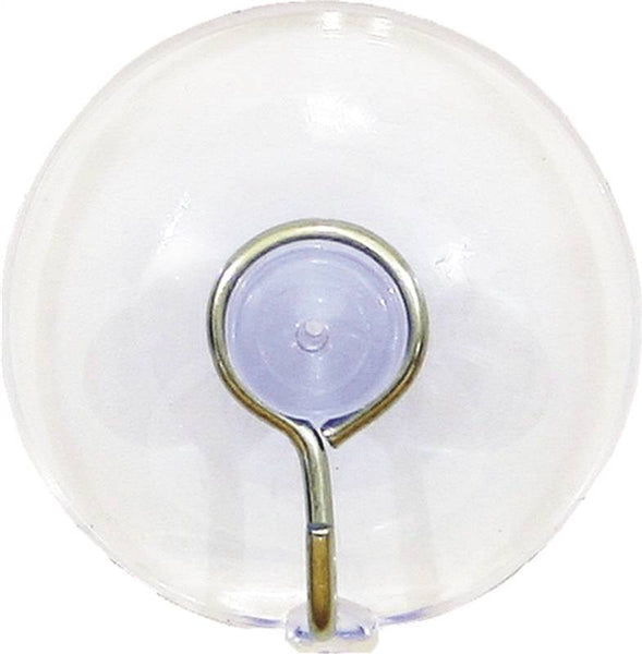 CRAWFORD SCM3 Suction Cup Hook, 1-5/8 in Base, 3 lb Working Load