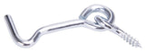 ProSource Gate Hook and Eye, 1/8 in Dia Wire, 1-1/2 in L, Steel