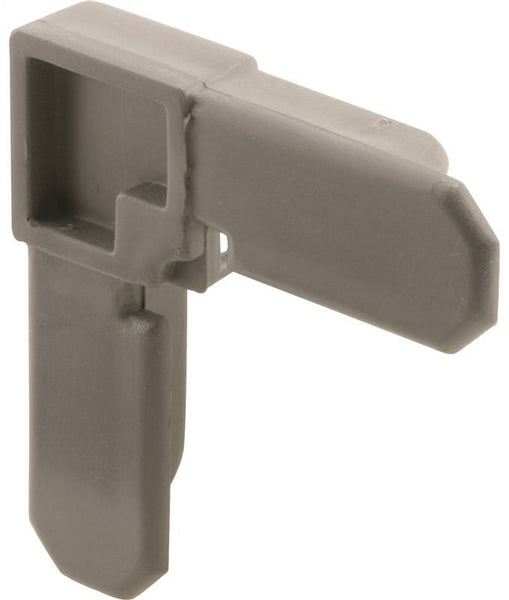 Prime-Line PL 14284 Square Cut Screen Frame Corner, Plastic, Gray, For: PL14077 Screen Window Frame