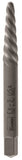 IRWIN POWER-GRIP 53401 Screw Extractor, EX-1 Extractor, 3/32 to 5/32 in, 2.5 to 4 mm, #3 to #6 Bolt/Screw, Spiral Flute