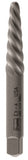 IRWIN POWER-GRIP 53406 Screw Extractor, EX-6 Extractor, 5/8 to 7/8 in, 3/8 in NPT, 3/8 in BSP, 16 to 22 mm Bolt/Screw