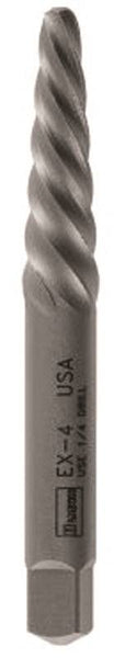 IRWIN POWER-GRIP 53406 Screw Extractor, EX-6 Extractor, 5/8 to 7/8 in, 3/8 in NPT, 3/8 in BSP, 16 to 22 mm Bolt/Screw