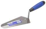 Vulcan 36707 Gauging Trowel, 7 in L Blade, 3.5 in W Blade, Curved End, Ergonomic Handle, Plastic Handle