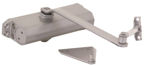 ProSource C501-AB-SA-AS Door Closer, Non-Handed Hand, Automatic, Aluminum, Silver, 240 lb