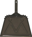 BIRDWELL 151-12 Metal Dustpan, 11-1/2 in W, Metal