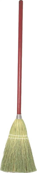 BIRDWELL 9301-12 Toy Broom, Corn/Sotol Fiber Bristle, Wood Handle