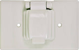 Eaton Wiring Devices S1961W-SP Cover, 4-9/16 in L, 2-7/8 in W, Thermoplastic, White