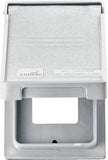 Eaton Wiring Devices S2966W-SP Cover, 4-3/4 in L, 2-61/64 in W, Rectangular, Thermoplastic, White