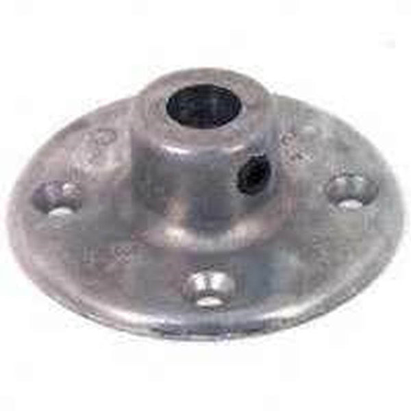 CDCO 2122 Die-Cast Hub, 1/2 in Bore, 2-1/4 in OD, 4-Groove, 1 in Dia Pitch, Zinc