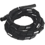 GB 73421 Spiral Wrap, 3/8 in Dia, 3-1/2 ft L, Black