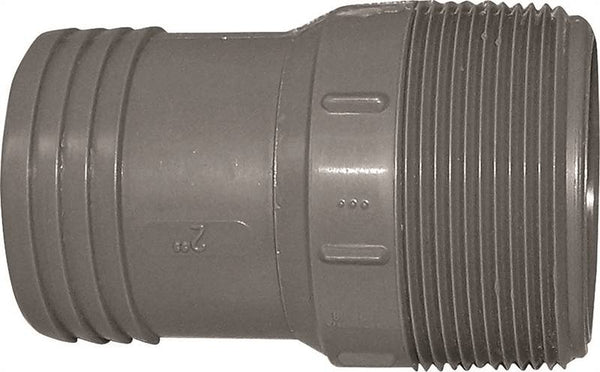 Boshart UPPA-20 Pipe Adapter, 2 in, MPT x Insert, Polyethylene