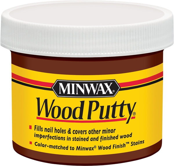 Minwax 13613000 Wood Putty, Liquid, Red Mahogany, 3.75 oz Jar