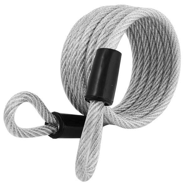 Master Lock 65D Looped End Cable, Steel Shackle