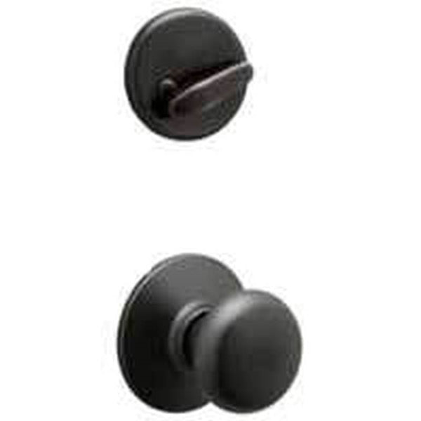 Schlage F Series F59PLY716 Interior Pack, Aged Bronze, Knob Handle, 1-5/8 to 2 in Thick Door