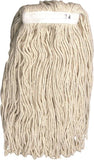 BIRDWELL 9051-12 Saddle Mop Head, 1-1/4 in Headband, Cotton