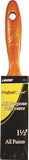 Linzer WC 1123-1.5 Paint Brush, 1-1/2 in W, 2-1/4 in L Bristle, Beaver Tail Handle