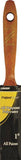 Linzer WC 1123-1 Paint Brush, 1 in W, 2-1/4 in L Bristle, Beaver Tail Handle