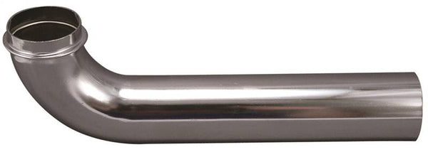 Plumb Pak PP3CP Wall Tube, 1-1/4 x 1-1/4 in, 7 in L, Slip-Joint, Brass, Chrome