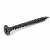 ProFIT 0280074 Screw, #6 Thread, 1-1/4 in L, Fine Thread, Bugle Head, Phillips Drive, Sharp Point, Phosphate