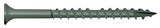 CAMO 0341170 Deck Screw, #9 Thread, 3 in L, Bugle Head, Star Drive, Type 17 Slash Point, Carbon Steel, ProTech-Coated