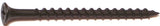 MIDWEST FASTENER 10511 Screw, #8 Thread, 2-1/2 in L, Coarse Thread, Bugle Head, Phillips Drive, Phosphate