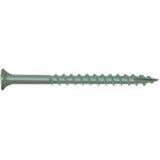 CAMO 0341104 Deck Screw, #8 Thread, 1-5/8 in L, Bugle Head, Star Drive, Type 17 Slash Point, Carbon Steel