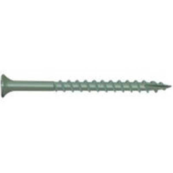 CAMO 0341070 Deck Screw, #7 Thread, 1-1/4 in L, Bugle Head, Star Drive, Type 17 Slash Point, Carbon Steel