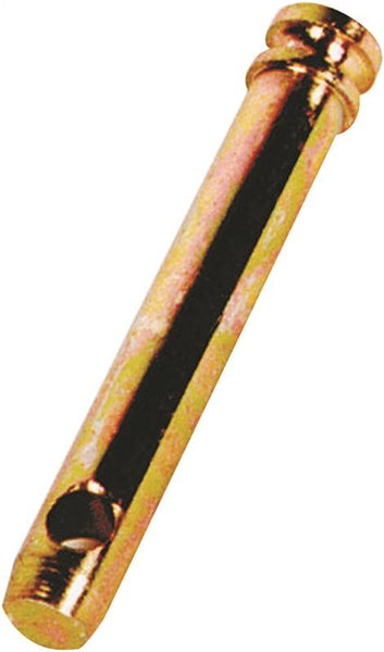 SpeeCo S07071600 Top Link Pin, 1 in Dia Pin, 5-1/4 in OAL, Carbon Steel, Yellow Zinc Dichromate