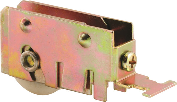 Prime-Line D 1720 Roller Assembly, 1-1/4 in Dia Roller, 5/16 in W Roller, Nylon/Steel, 1-Roller, K-Tab Mounting