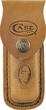 CASE 09026 Sheath, Leather, For: All Medium Size Case Folding Knives