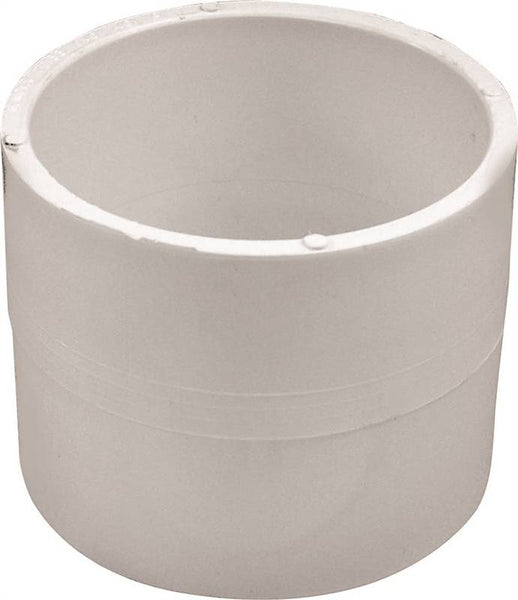 CANPLAS 193003R Repair Coupling, 3 in, Hub, PVC, White