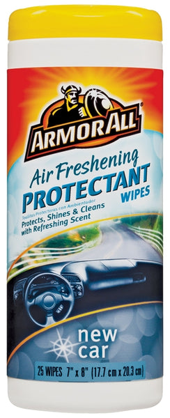 ARMOR ALL 78533 Cleaning Wipes Can, New Car, 25-Wipes