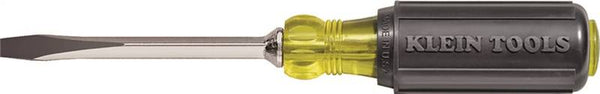 KLEIN TOOLS 600-4 Screwdriver, 1/4 in Drive, Keystone Drive, 8-11/32 in OAL, 4 in L Shank, Acetate Handle