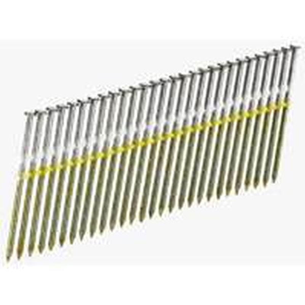 SENCO GL24APBSN Collated Nail, 2-3/8 in L, Steel, Bright Basic, Full Round Head, Ring Shank